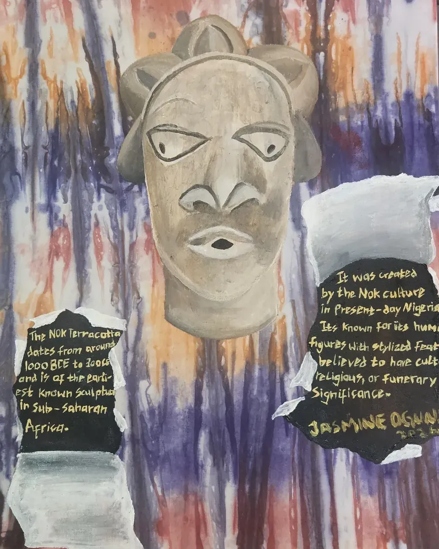 Nok Terracotta, artwork by Jasmine Oguns