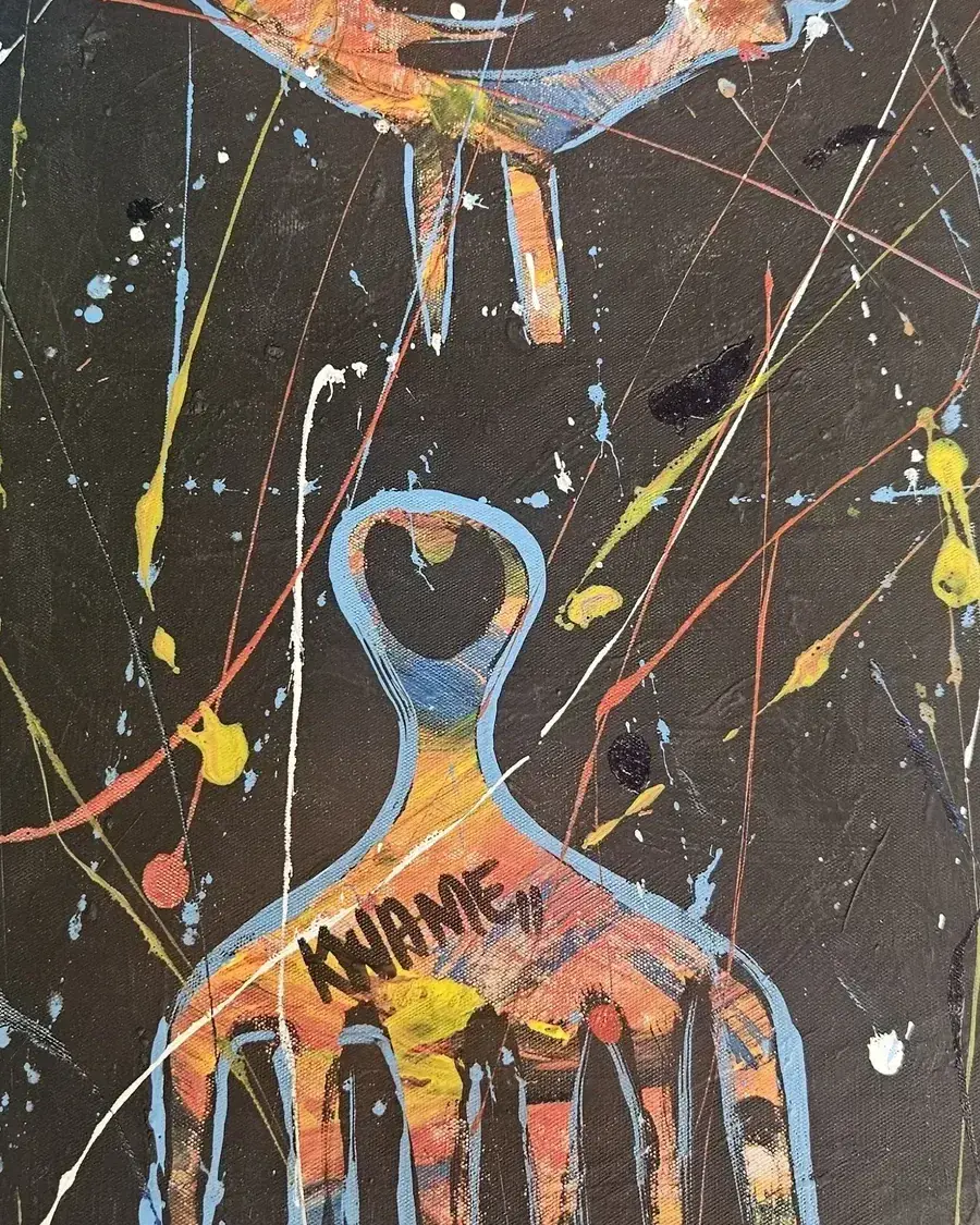 Sankofa / The Bird, artwork by John Kwame Eduafo
