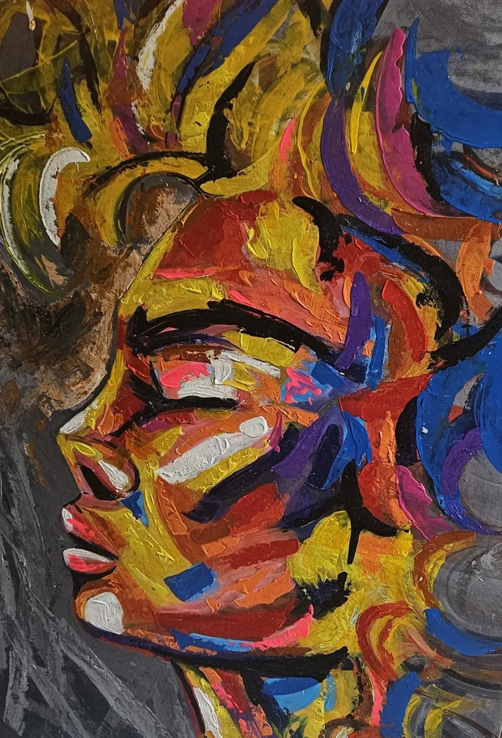 Gaze, artwork on display as part of Bridging Our Cultures at Charlestown Gallery